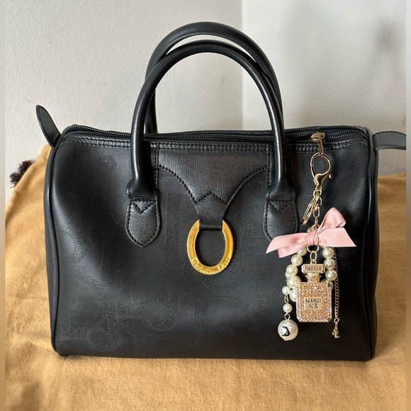 Dior Handbags - Christian Dior Speedy Boston 25” Patent Canvas with COA
